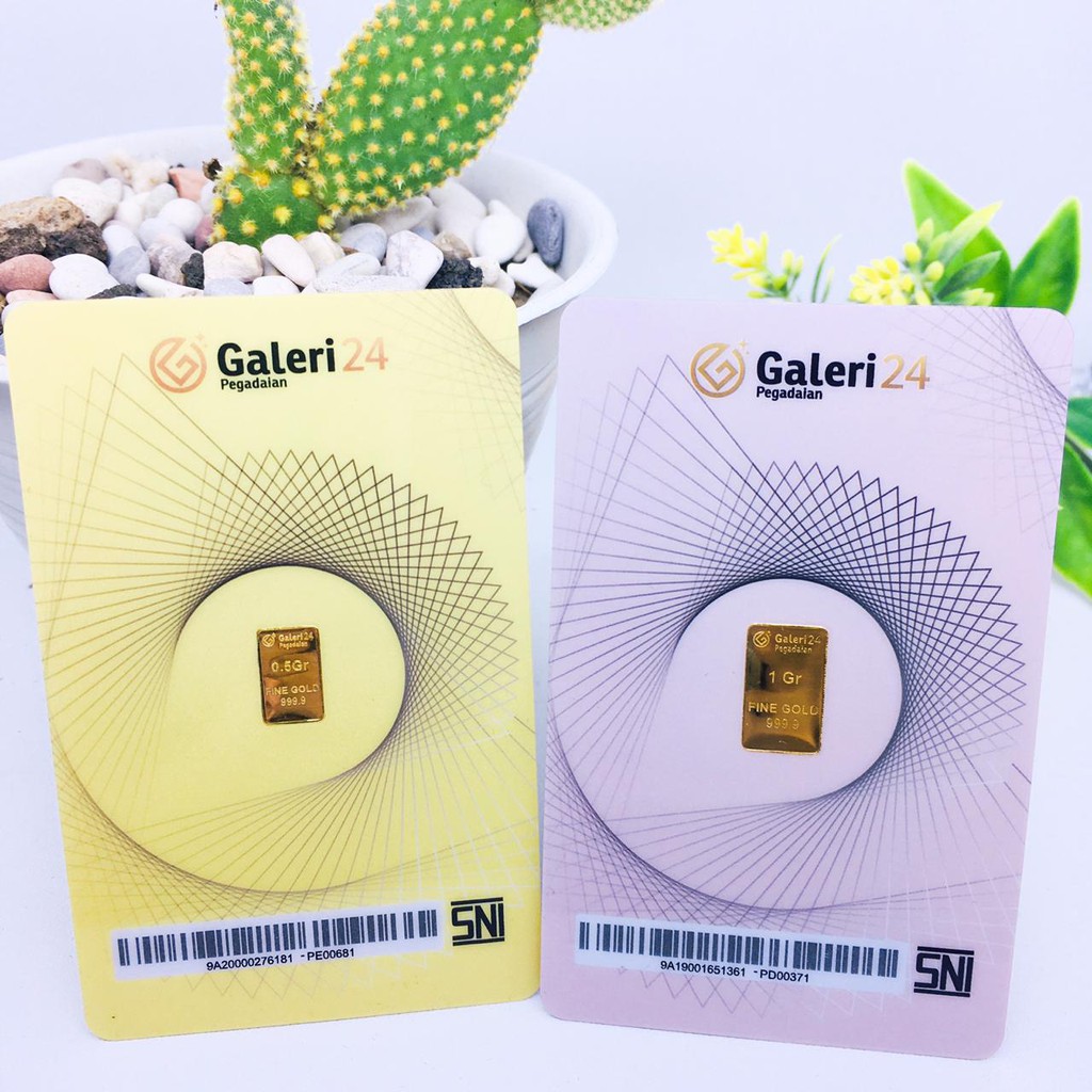 LOGAM EMAS MULIA GALERI 24 0.5, 1, 2 GR