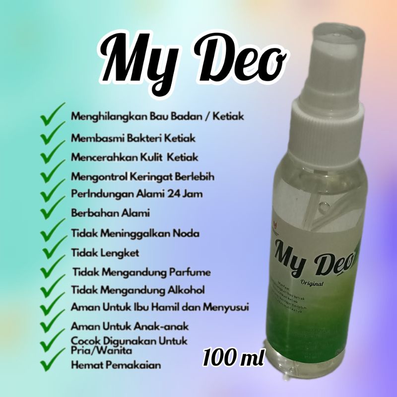 Deodoran alami My Deo anti bau ketiak