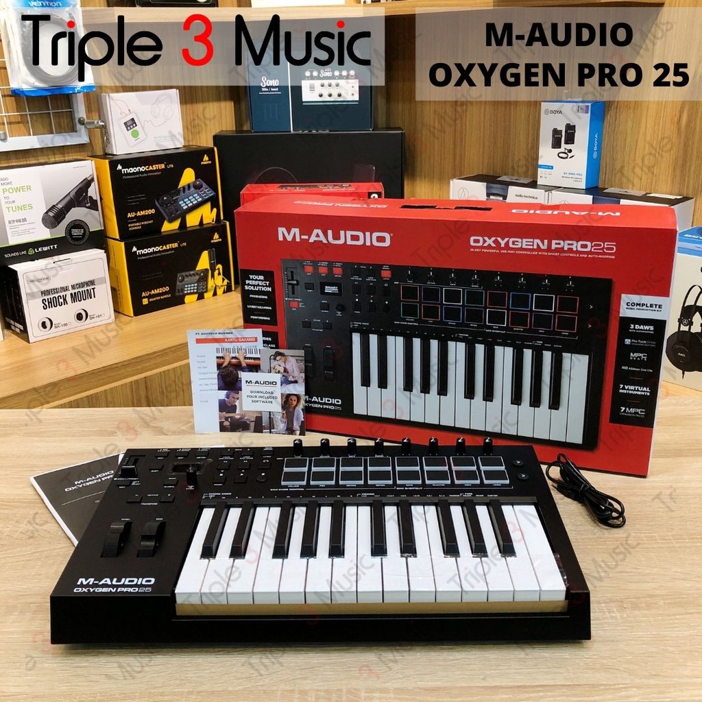 M-Audio Oxygen Pro 25 Midi Controller 25 keys