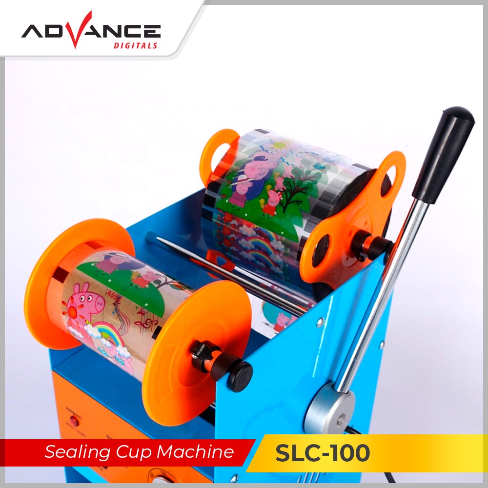 Advance Digitals Sealing Machine Cup Sealer SLC100 Mesin Pres Tutup Gelas