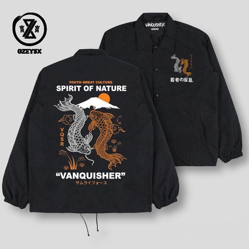 Jaket Coach Parasut Dewasa Spirit Of Nature Pria Wanita / Coach Jaket Premium Murah