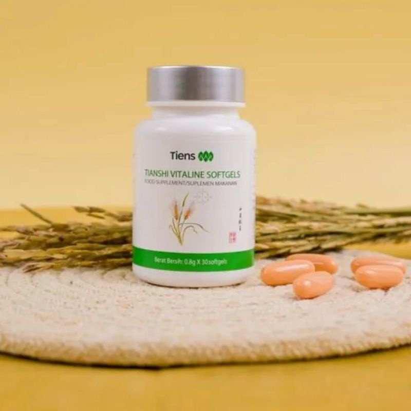 VITALINE SOFTGELS  PENGHILANG BEKAS LUKA, KORENG, BENJOLAN KELOID AMPUH