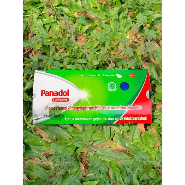 Panadol Hijau Flu dan Batuk 1 Blister