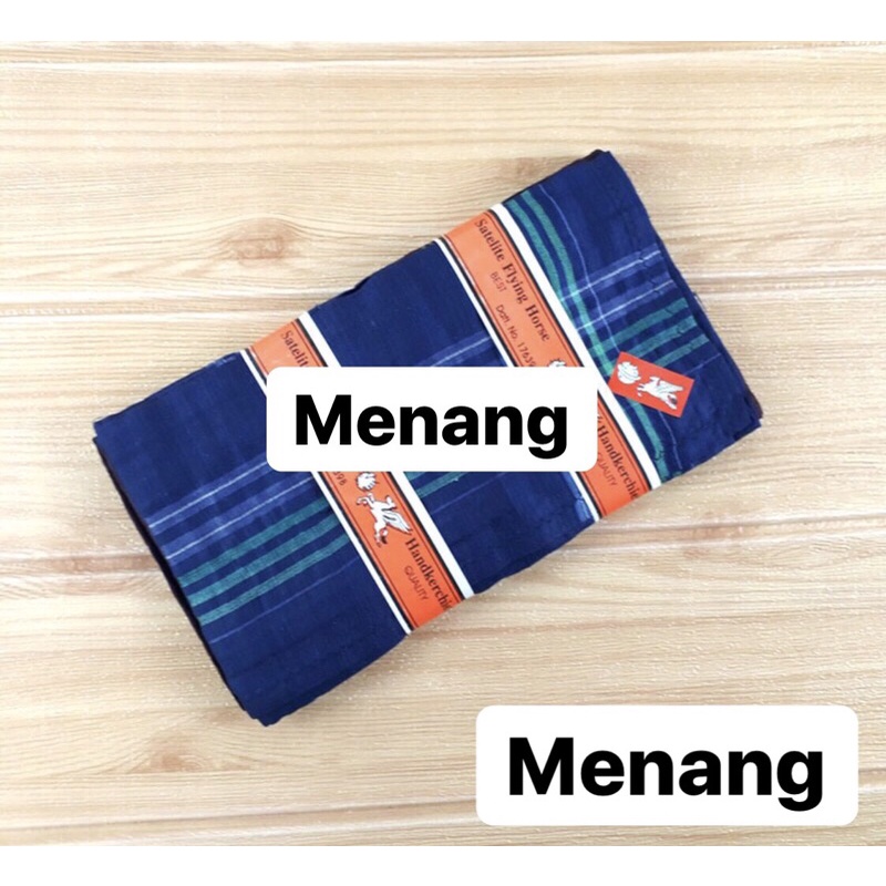 1pcs KUDA TERBANG SAPU TANGAN PRIA CAP KUDA TERBANG ECER (1PCS/1LEMBAR), LAP MUKA KAIN PEMBERSIH WAJAH BAHAN KATUN MERK KUDA