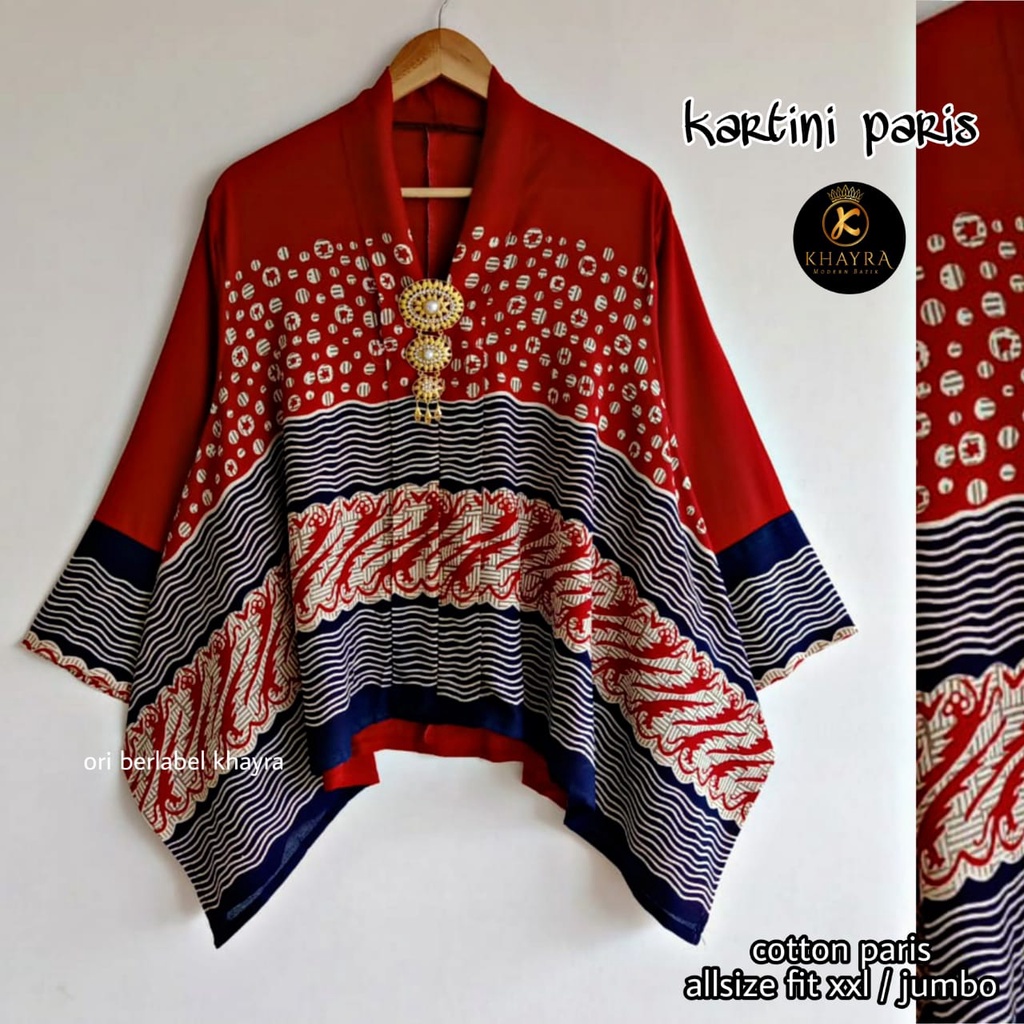 Blus kartini paris cantik batik solo