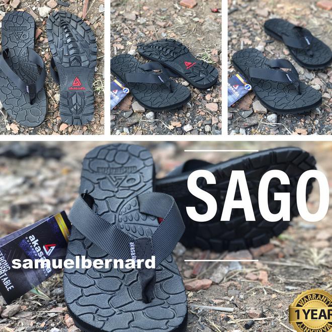 SENDAL SANDAL GUNUNG AKASAKA - SAGO - GARANSI 1 TAHUN