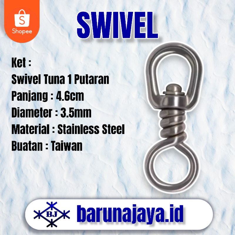 Kili Kili Swivel Tuna 1 Putaran No 02