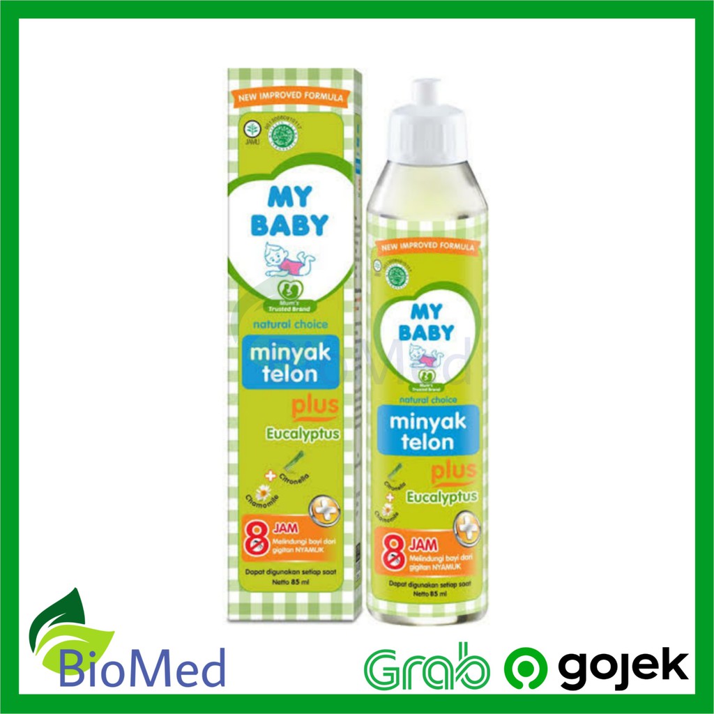 MINYAK TELON MY BABY 85 ml Plus Eucalyptus Anti Nyamuk