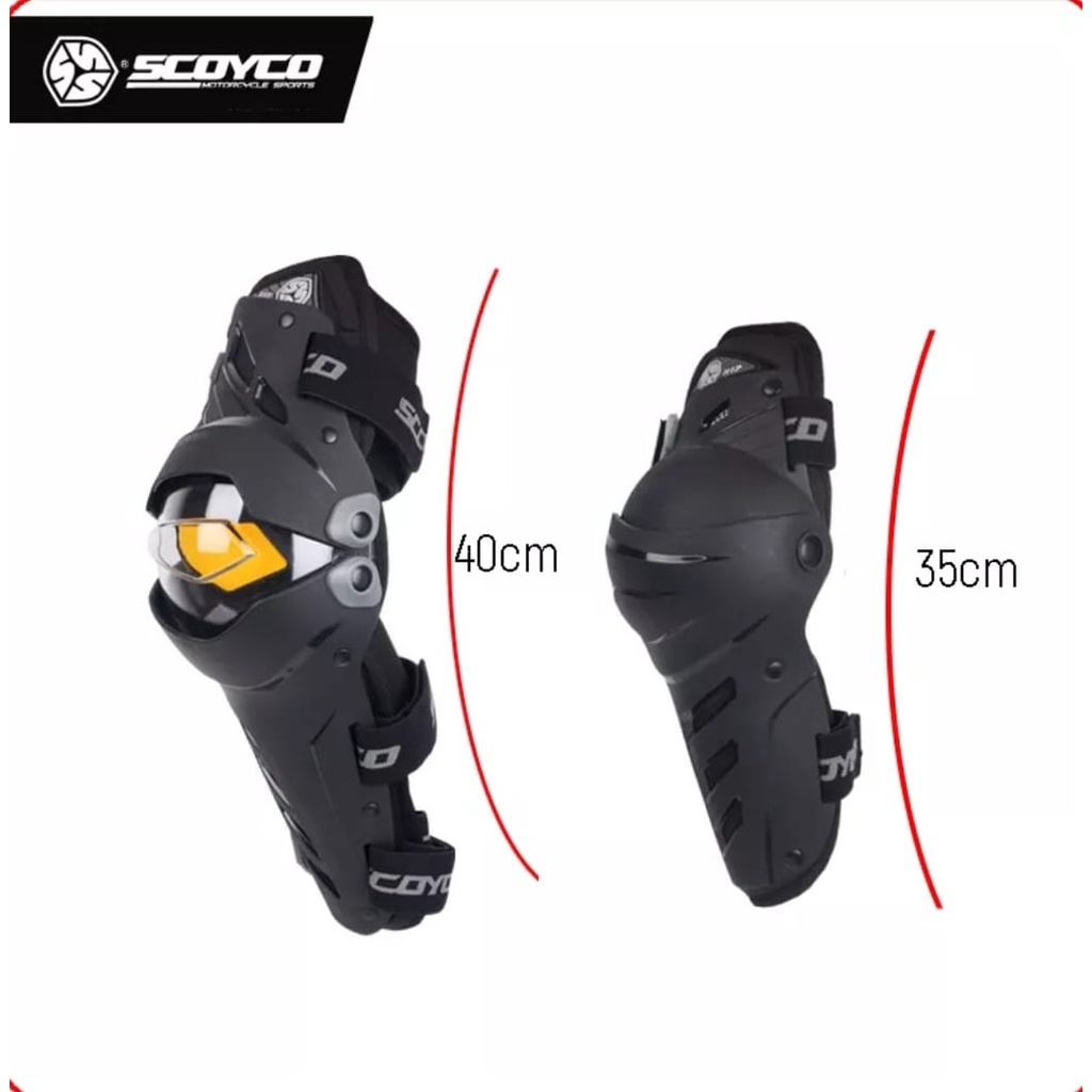 Scoyco knee Elbow pad Protector K17 H17 pelindung lutut &amp; siku rompi motor