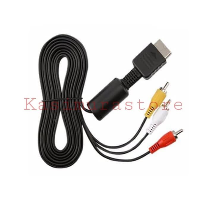 Kabel Cabel AV PS2 PS3 Semi Ori