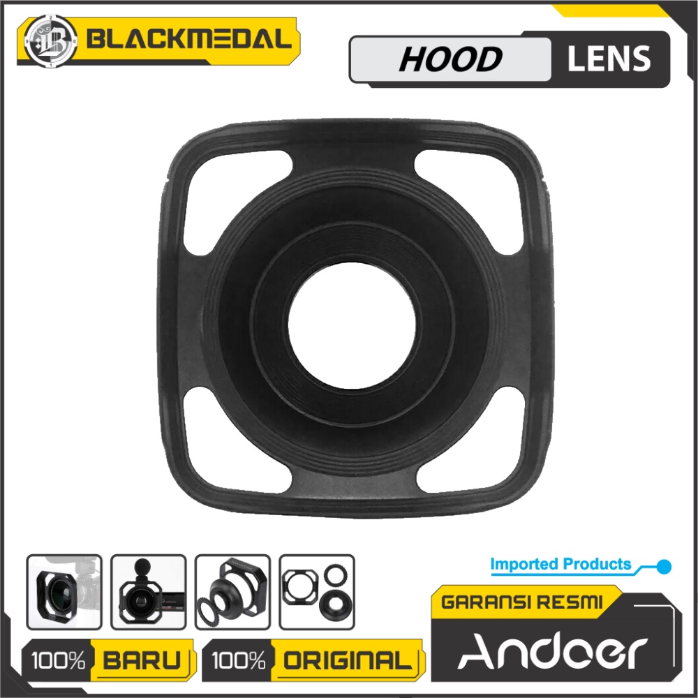 Kamera Video Digital Tudung Lensa untuk Andoer HDV-Z82 Z8Plus V7 Z20 HDV-D395 V7 AC1 AC3 DV 37Mm-72m