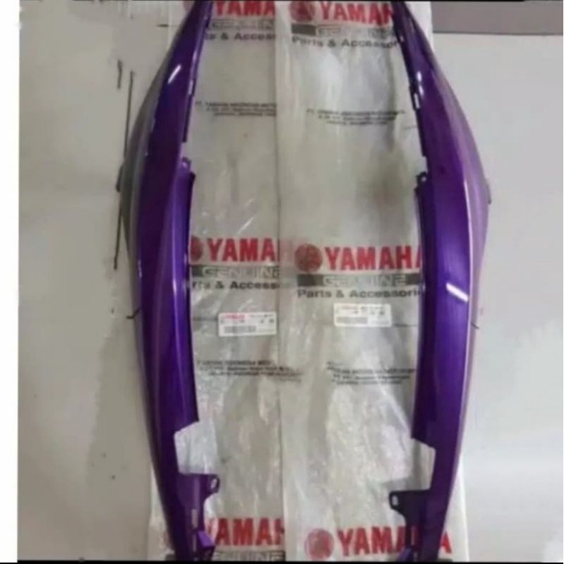 BODY BELAKANG KANAN KIRI XEON KARBU, XEON RC 125 ORIGINAL YAMAHA UNGU
