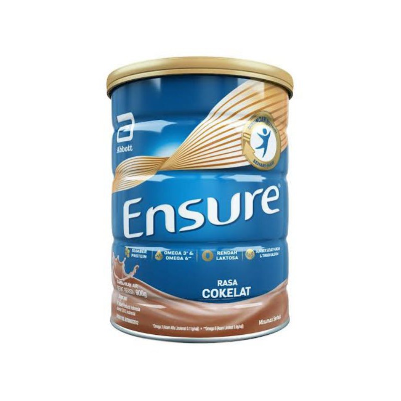 

Ensure Cokelat 900gr/Susu Dewasa/Susu Lansia/Susu Pendukung Nutrisi/Pembentukan Tulang Ensure 900gr