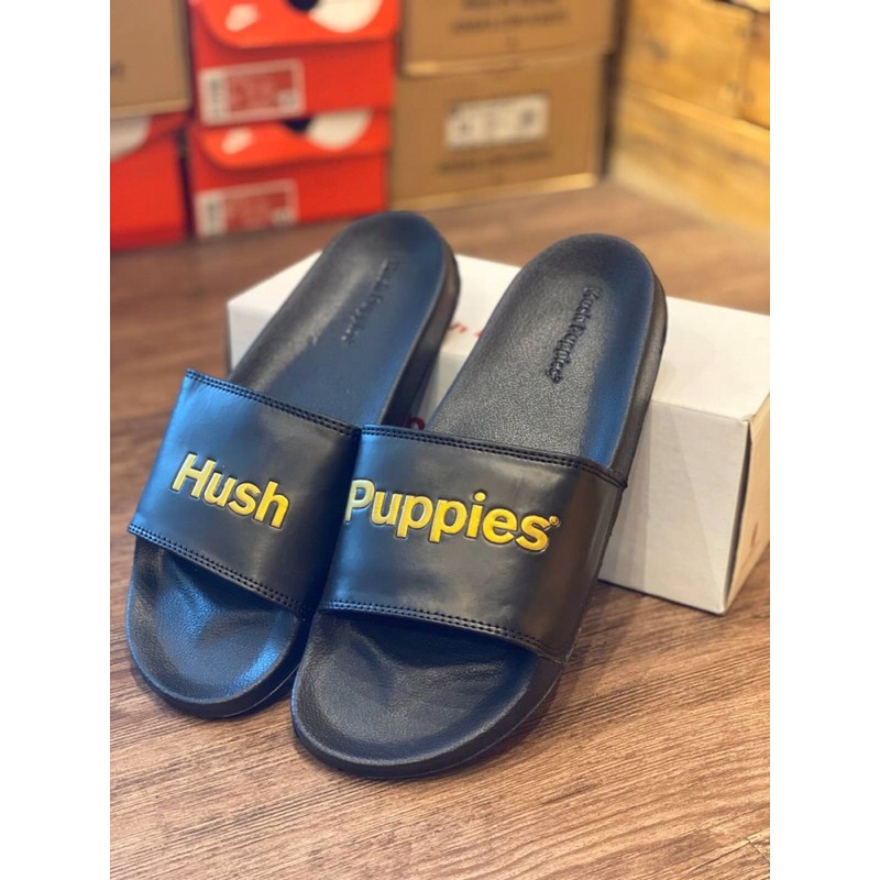 Sandals Hush Puppies “ Black Goldb” + BOX