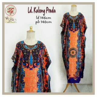 Lila Batik  Daster  Longdress Kalong  Prada Shopee Indonesia