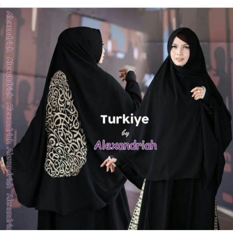 KHIMAR HAJI DAN UMROH II JILBAB INSTAN JUMBO PREMIUM