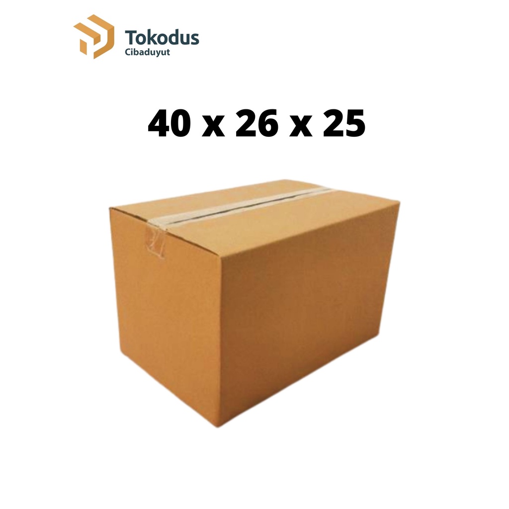 

Kardus Box Packing | Kardus Box Kemasan | Kardus Box Penyimpanan | Dus Paket uk 40 x 26 x 25 cm - Tokodus Cibaduyut