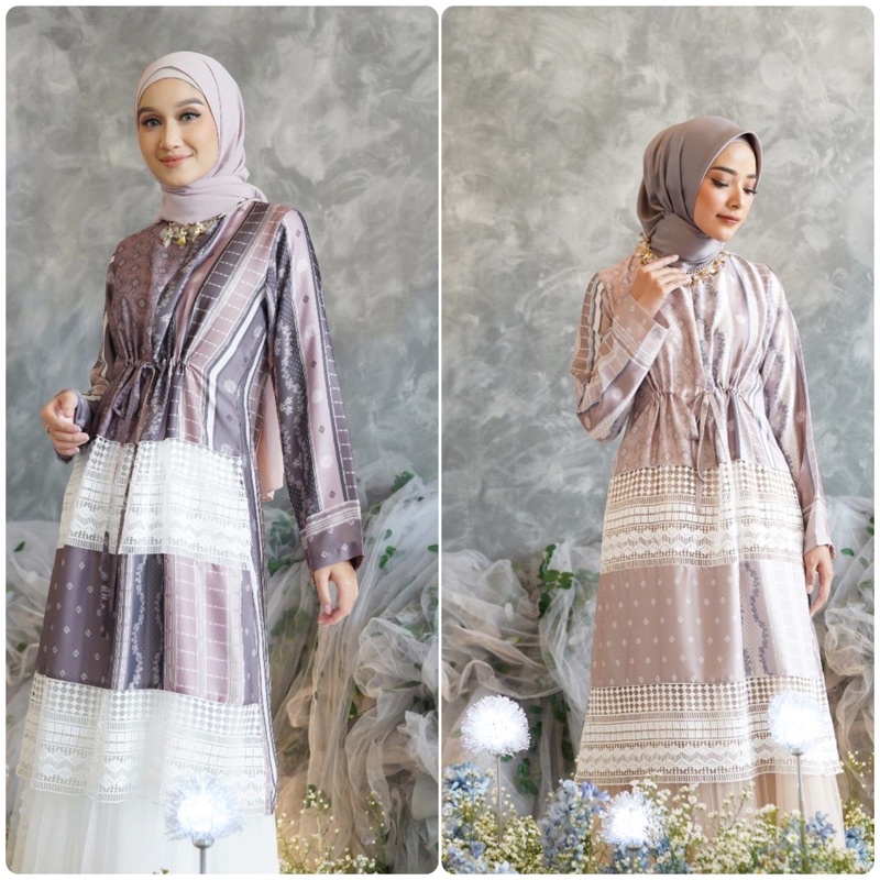 Edelweis tunik by vanilla hijab