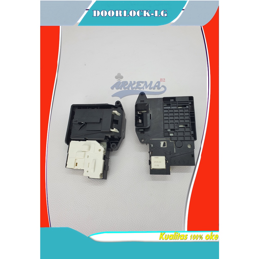 DOOR LOCK SWITCH LG PINTU MESIN CUCI LG-E FRONT LOADING | ATOMATIS DOR LOK WD-E1212TD WD-M1213RD