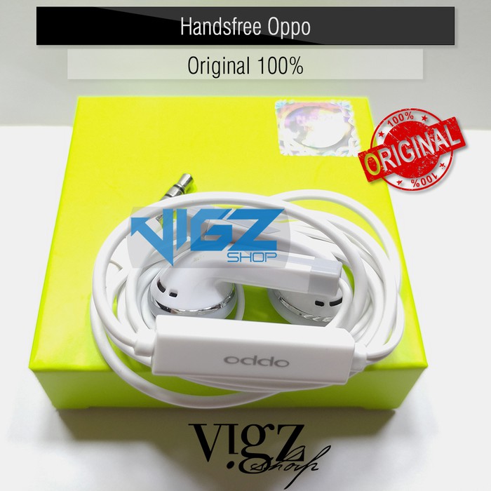 Headset Earphone OPPO Original 100%