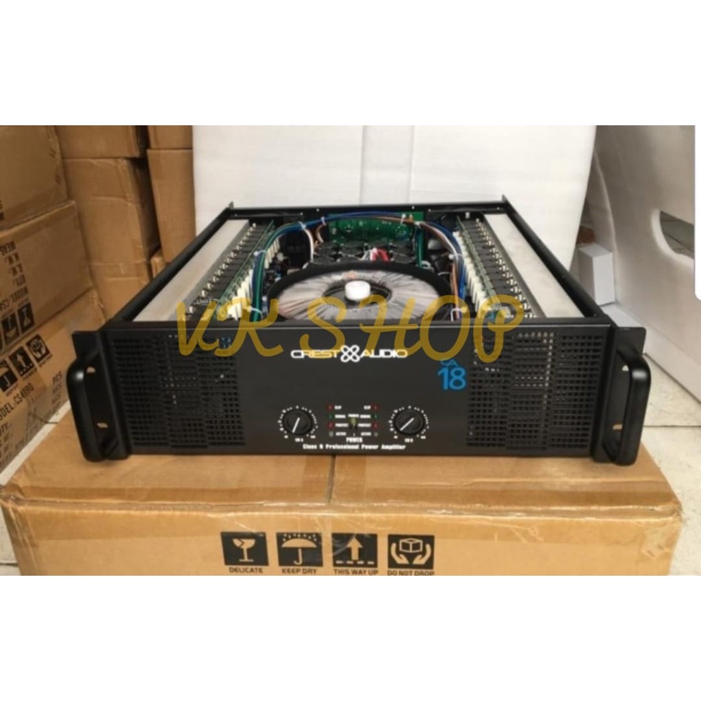 Power Amplifier Crest Audio CA18/ CA 18 Body Panjang