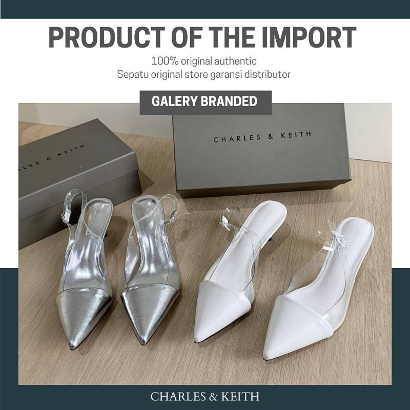 Sepatu Heels Wanita Import CHARLES & KEITH - CKS232 / Original
