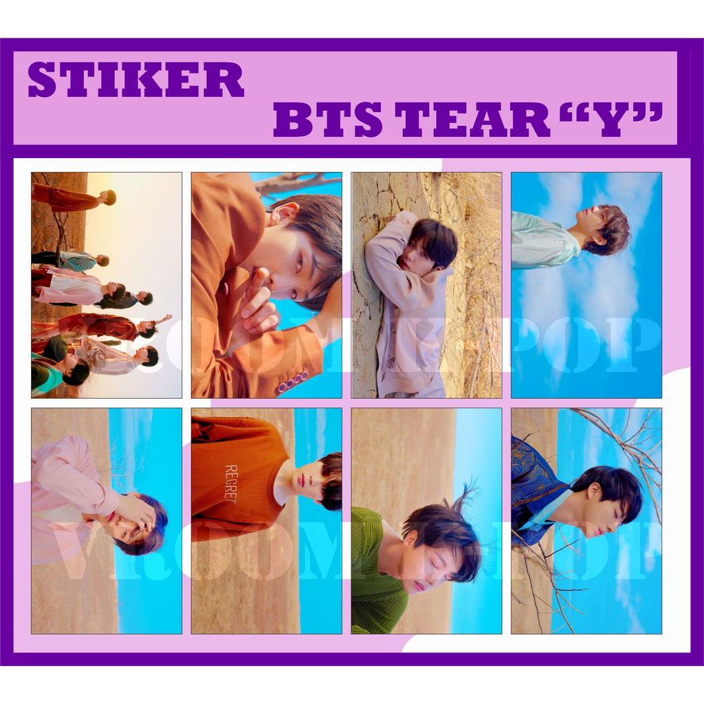 

STIKER BTS LOVE YOURSELF TEAR / STIKER BTS TEAR