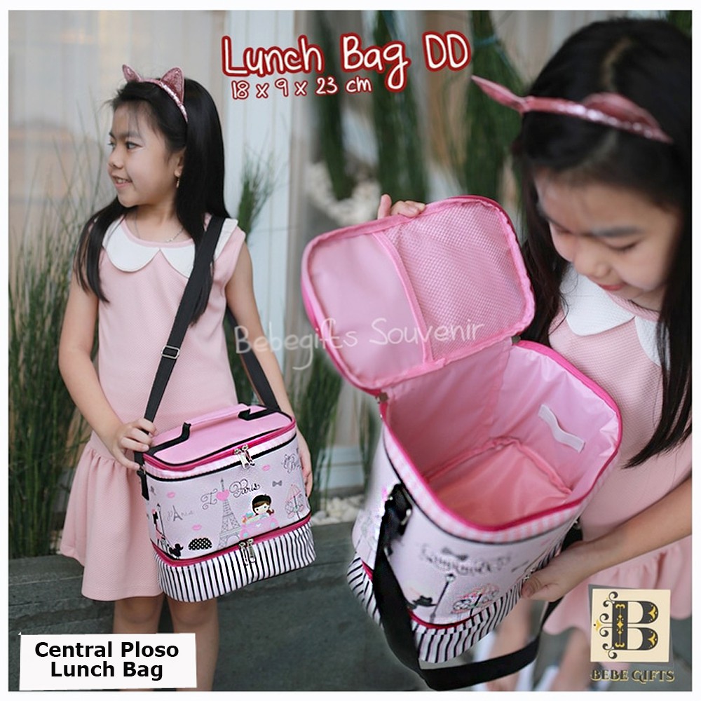 Free ongkir TAS BEKAL SERBAGUNA/ Lunch Bag Double Decker
