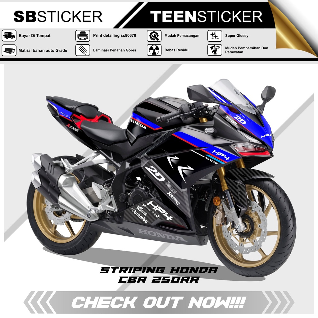 STRIPING CBR 250RR - STRIPING HOLOGRAM HONDA CBR 250RR 2020 RACING