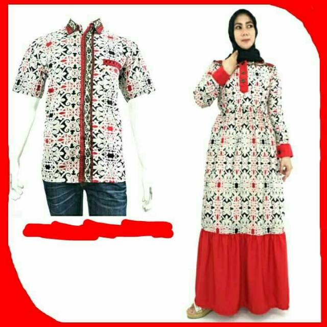 Couple Gamis Batik Pekalongan