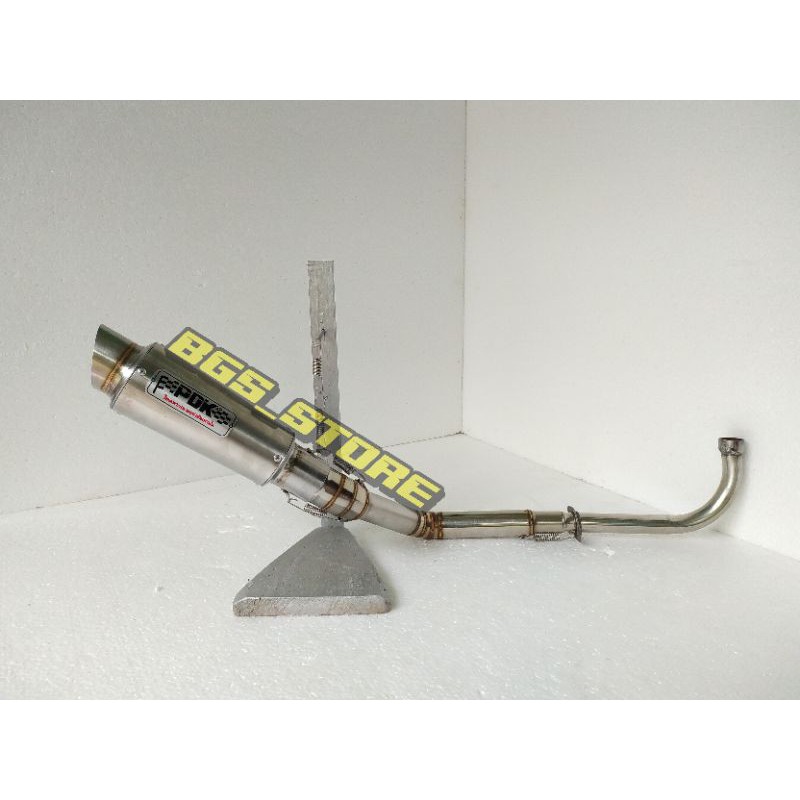 Knalpot PDK kolong buat Supra X 125 . Supra fit . Blade . Revo . karisma dll