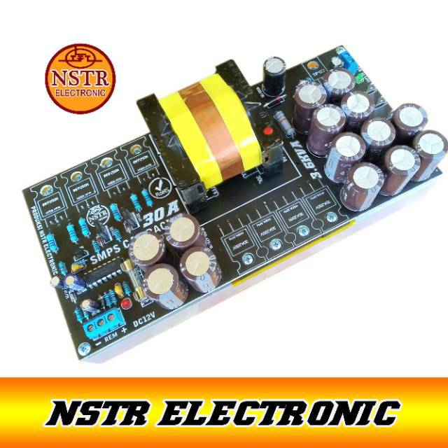 Smps inverter DC to dc 30amp untuk power amplifier
