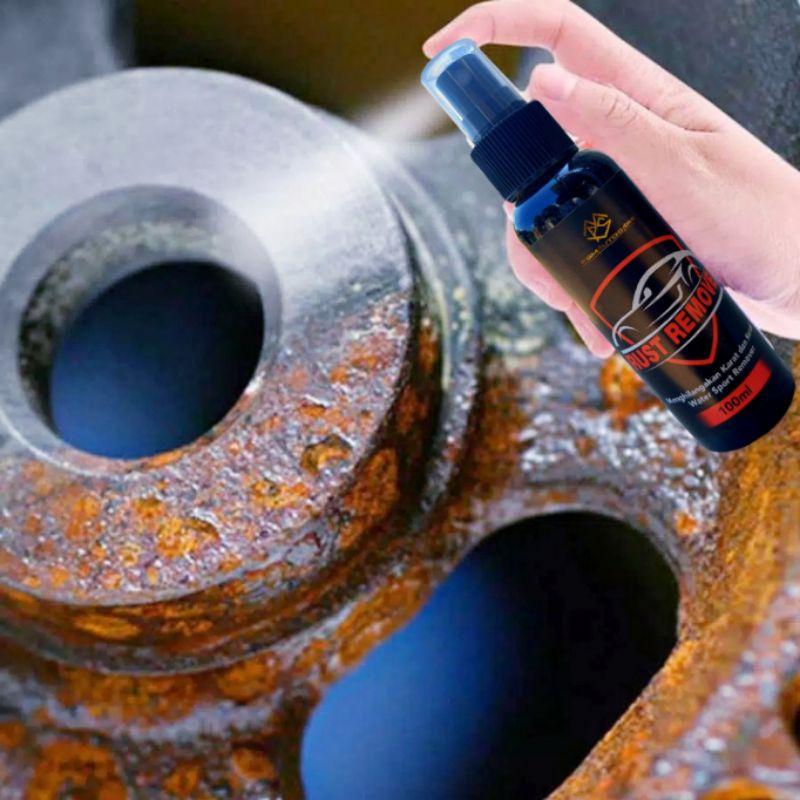 RUST REMOVER spray, Degreaser Obat Pembersih kerak/karat, Mesin Mobil Motor, kerak panci, kerak kamar mandi