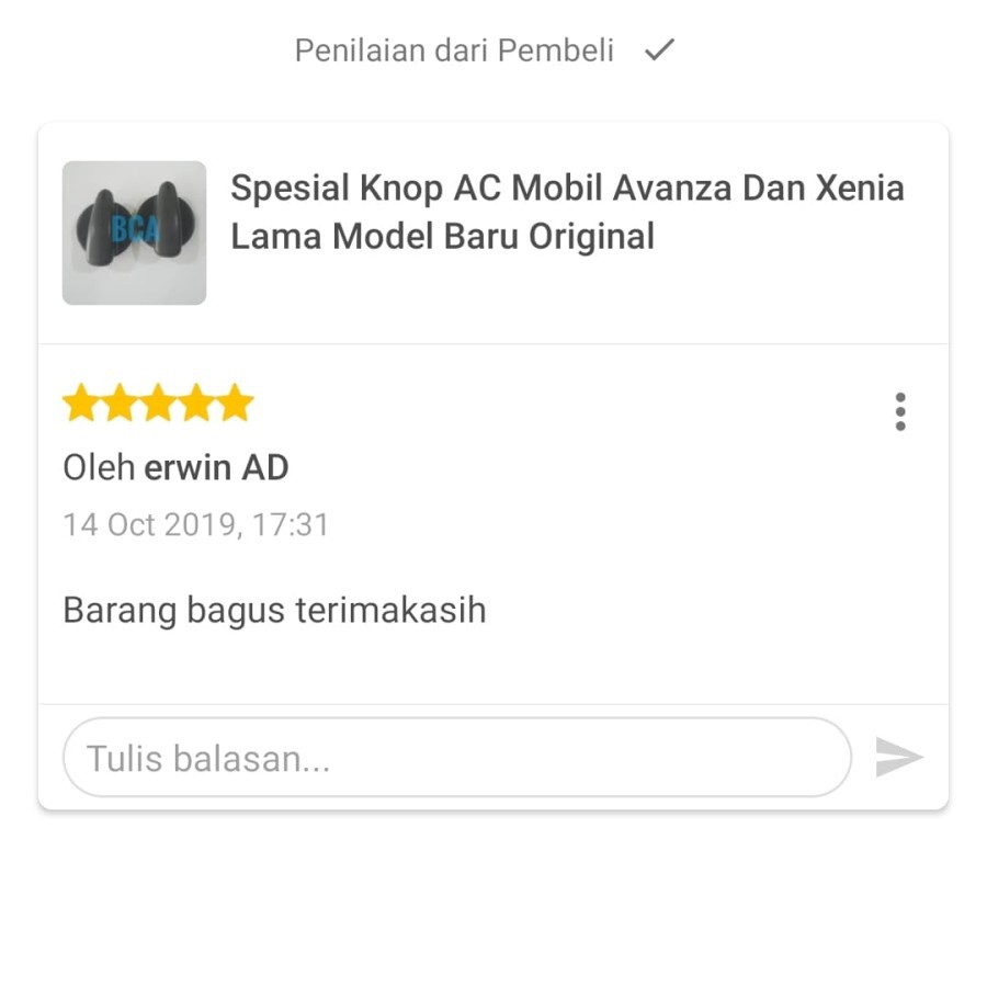 SPESIAL KNOP Model Baru AC Mobil Semua Tipe Avanza dan Xenia Lama Original