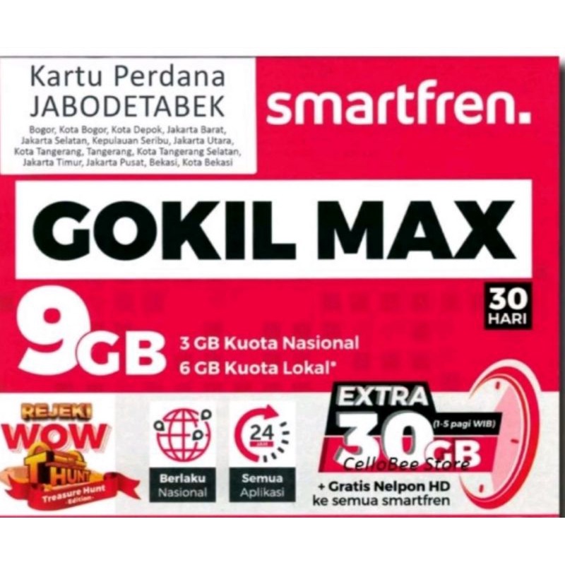 Smartfren Gokil max 9Gb
