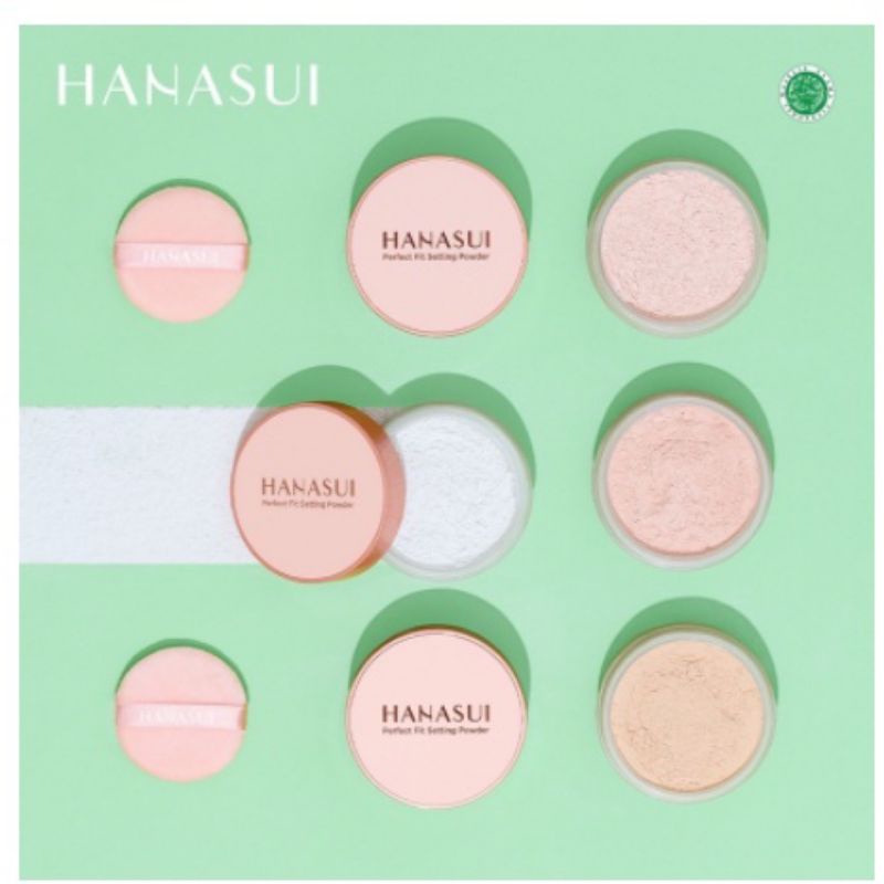 HANASUI POWDER/BEDAK TABUR HANASUI/HANASUI PERFECT FIT SETTING POWDER/LOOSE POWDER HANASUI