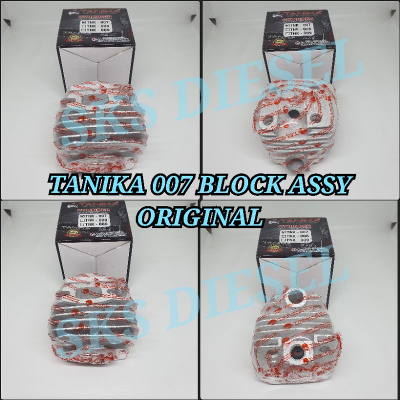 TANIKA 007 CYLINDER BLOCK ASSY BLOK BORING KOMPLIT CHAIN SAW SENSO SINSO GERGAJI MESIN TANIKA ORIGIN