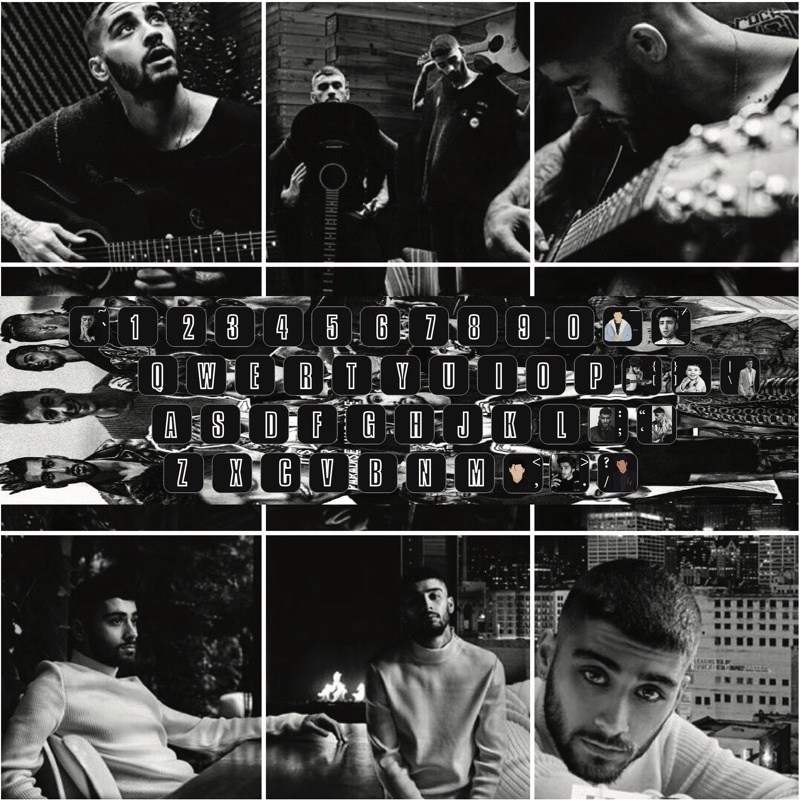 

STICKER KEYBOARD ZAYN ALL SIZE UNTUK SEGALA UKURAN UNIVERSAL VINYL GLOSSY