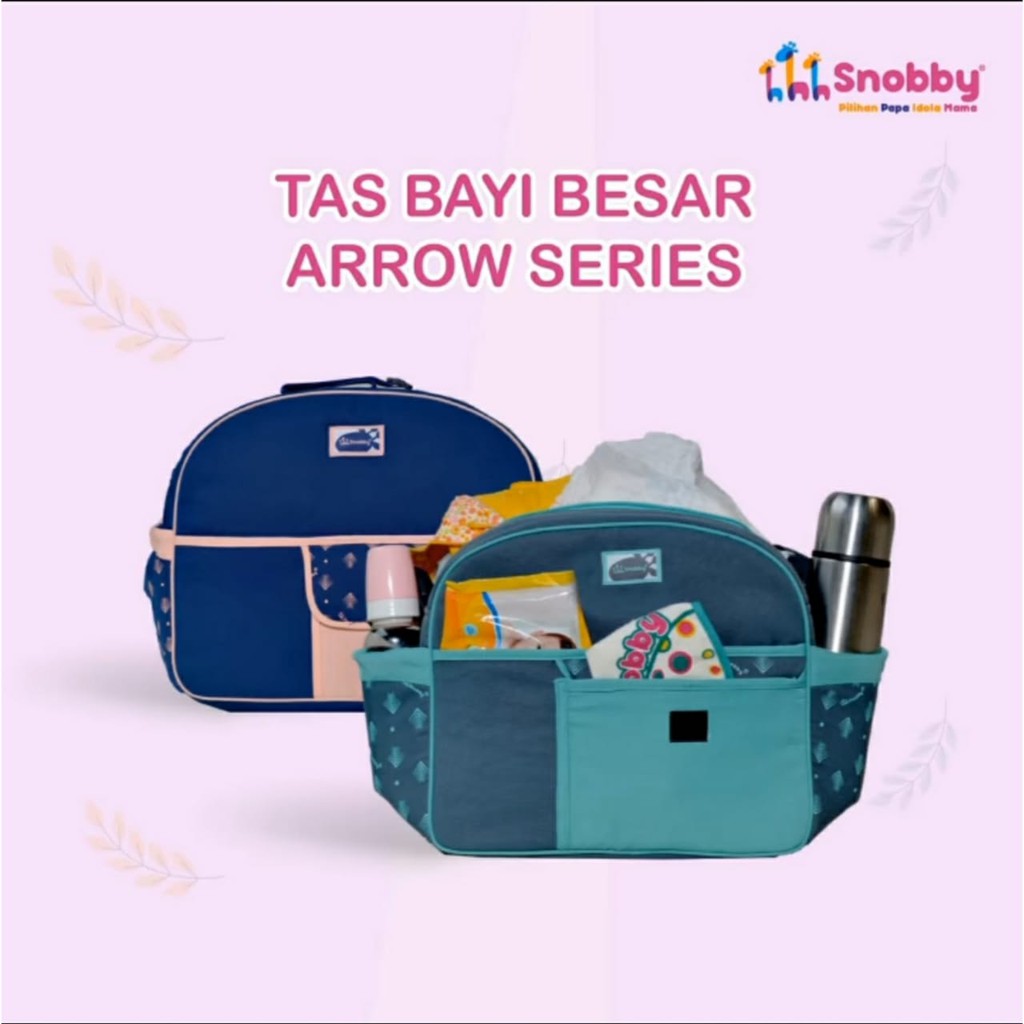Snobby Tas Bayi Besar Saku Print Arrow Series - TPT 5573