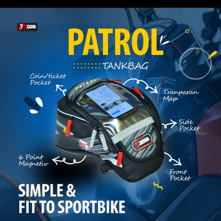 Tank Bag 7Gear Patrol