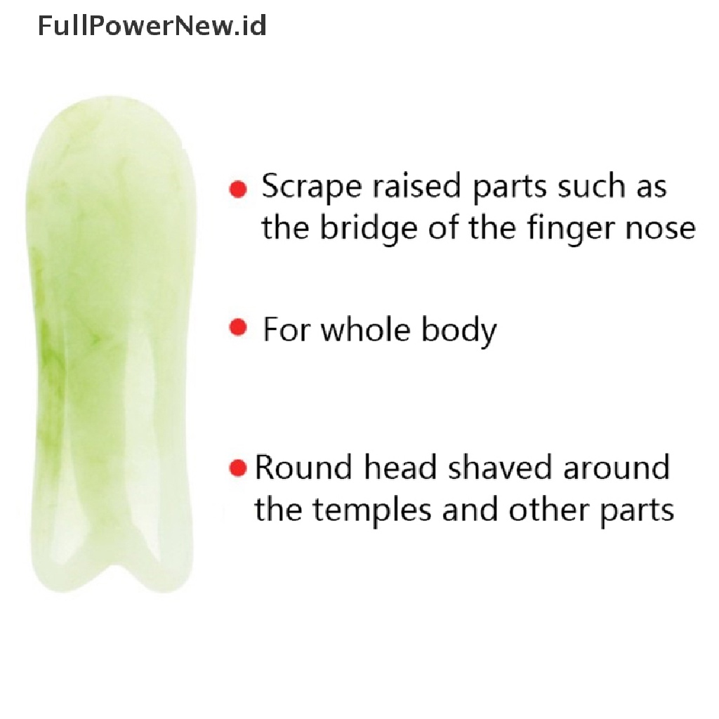 [Full] 1Pc Natural Resin Facial Body SPA Message Gua Sha Scraper Board Health Care Tool .