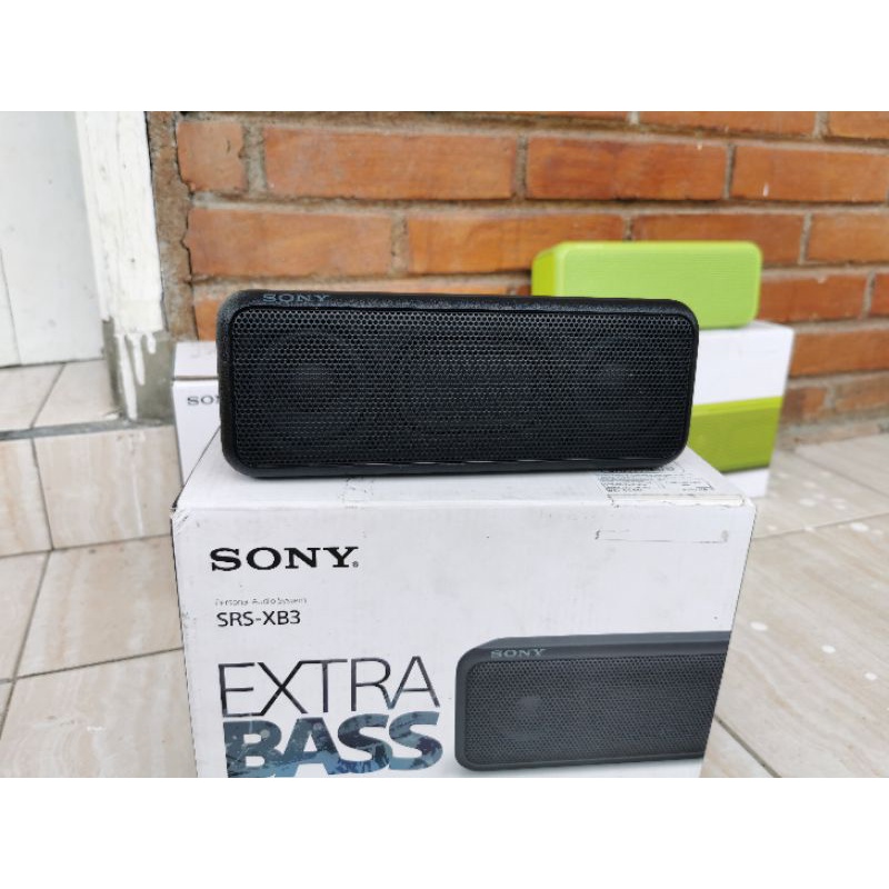 Sony SRS XB3 Speaker Bluetooth Second Original