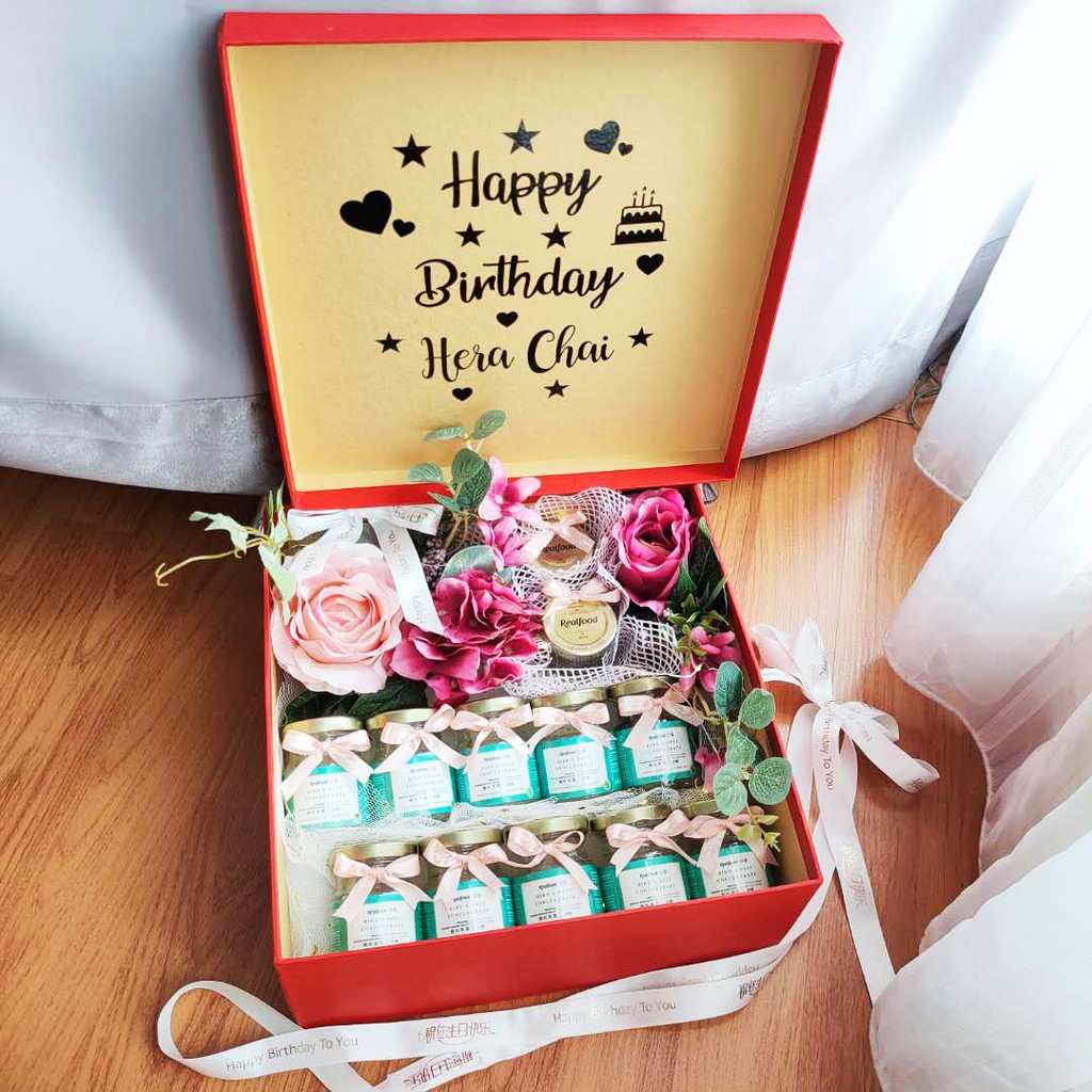 

HAMPERS ORI 100% Realfood ForeverYoung Minuman Sarang Burung 12 botol