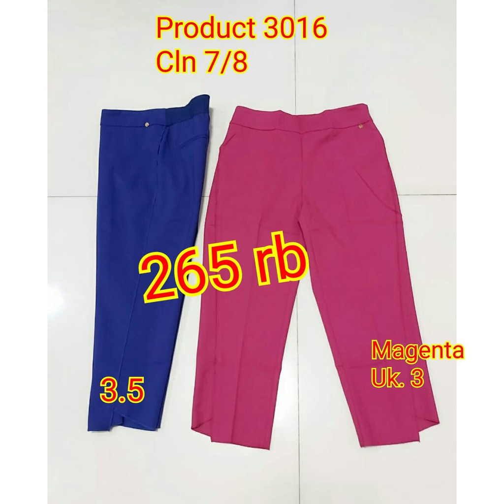 Celana wanita 7/8 import Product 3016 katun zara
