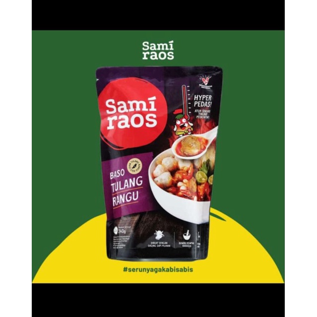 

Baso Aci Geprek dan Tulang Rangu Sami Raos