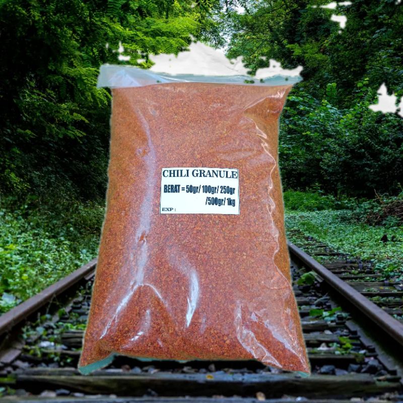 

CHILI GRANULE 1KG / CABE BUBUK KASAR KERING