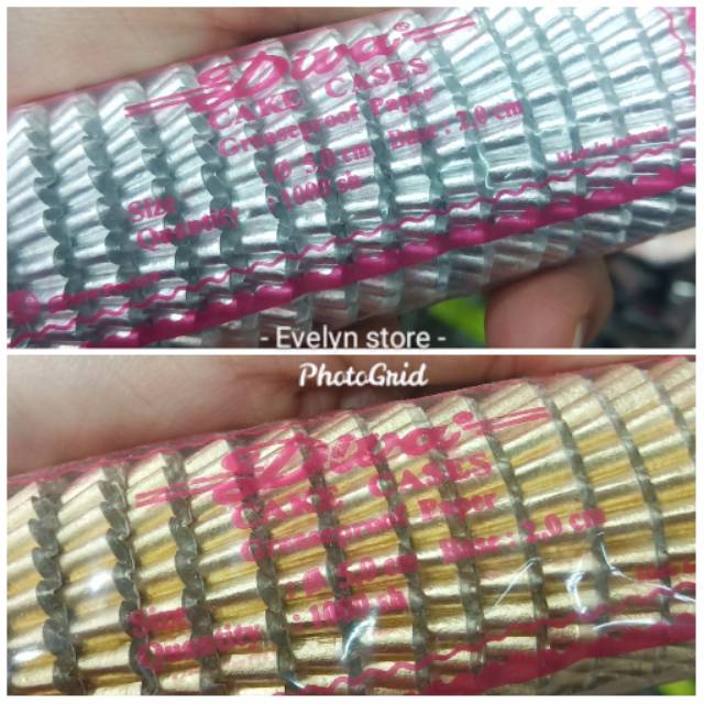 

DIVA cake cases 5 cm - greaseproof paper untuk kue kering, nastar, kue 1000's
