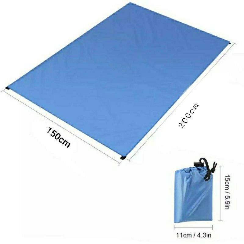 FOOTPRINT TENDA SIZE 150x200CM/ ALAS TENDA 2 ORANG ULTRALGHT WATERPROOF