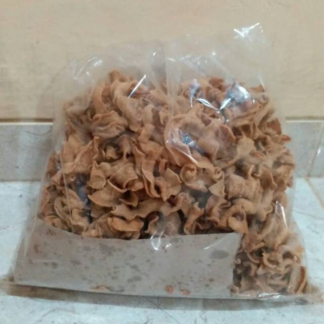 

Kemasan Sedang-Keripik usus ayam kriuk "KETO, +- 500 gram