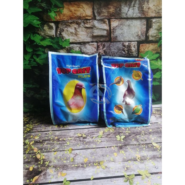 TOP GRIT PLUS TOPSONG CANGKANG KERANG LAUT ASINAN REMISAN PAKAN BURUNG